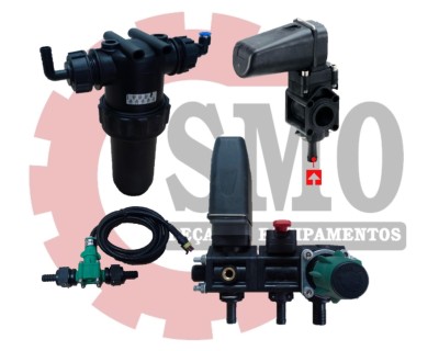 KIT COMANDO CONTROLADOR DE VOLUME AUTOMÁTICO, SEÇÃO E ELEMENTO FILTRANTE